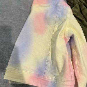 Jean jacket in tye die!!